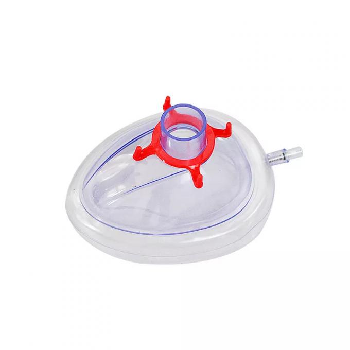 Disposable Breathing Portable Oxygen Mask Inflatable Anaesthesia Mask With Valve