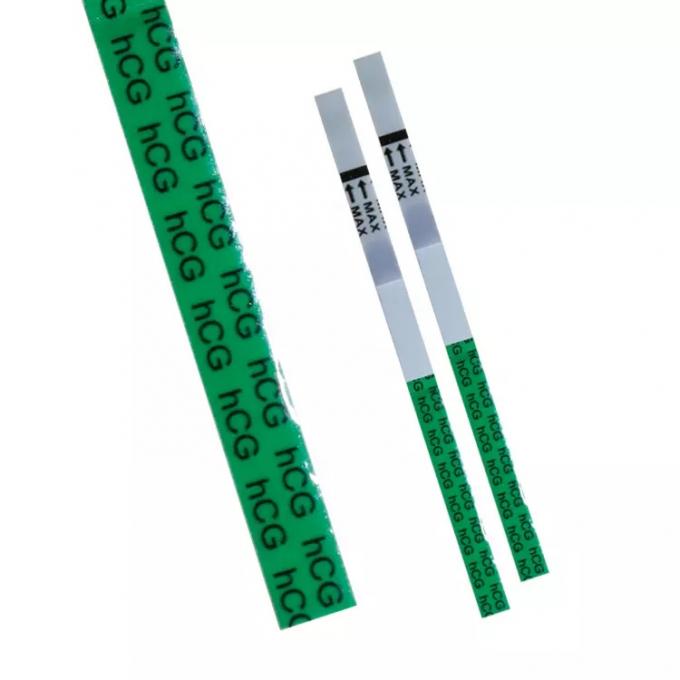 Urine Specimen HCG One Step Pregnancy Test Paper Strips IVD Test Strip