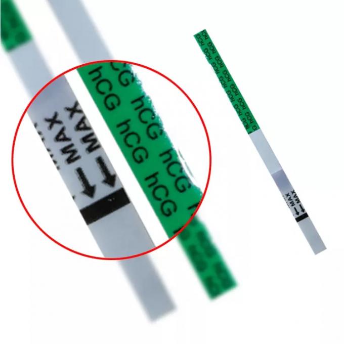 Urine Specimen HCG One Step Pregnancy Test Paper Strips IVD Test Strip