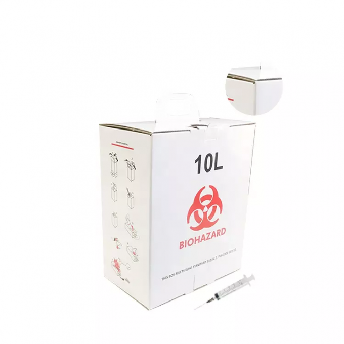 Sharp Container Medical Consumables 5L Medical Biohazard Safety ...
