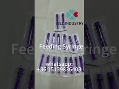 Disposable Medical Feeding Syringe Plastic Sterile 2ml 3ml 5ml 10ml 20ml 40ml 50ml 60ml100 ml