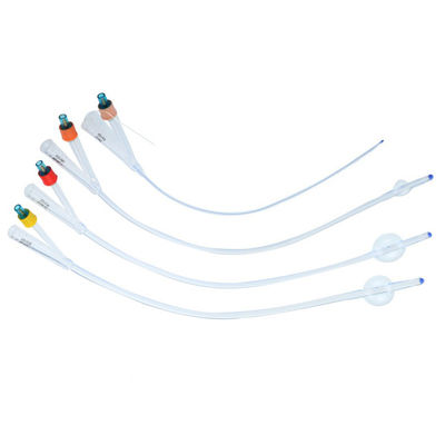2 Way Suprapubic Medical Sterile Silicone Coated Catheter Foley Balloon Catheter