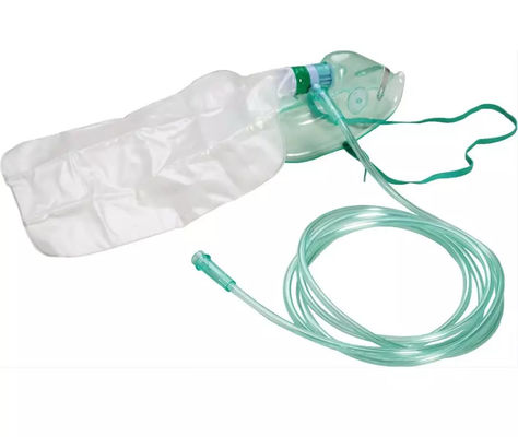 Medical Portable Oxygen Mask Non Rebreathing Mask Kit With 1000ml Reservoir Bag