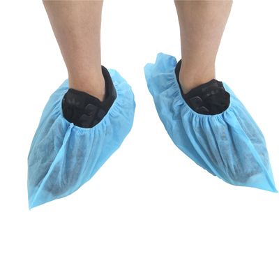 Disposable Non Woven Boot Cover Non Slip Booties Coverings