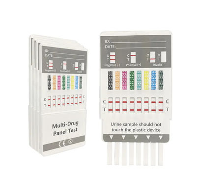 6 Panel Multi Drug One Step Urine Drug Abuse Test Kit Medical Diagnostic