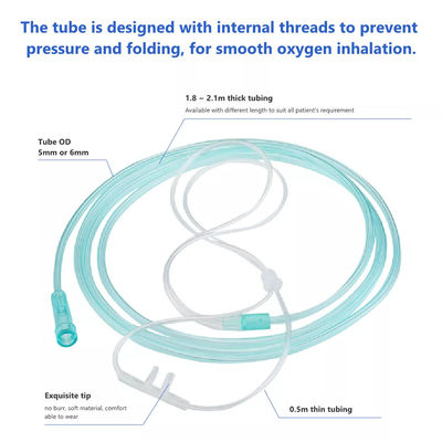 Nasal Oxygen Cannula Medical Disposable Oxygen Tube For Infants Children And Adults
