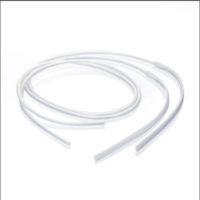 Medical Silicone Round Channel Fluted Drains Biocompatible Flexible Efficient Drainage