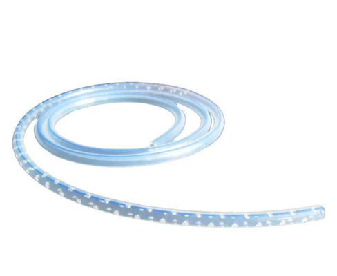 Round Perforated Drainage Tube Silicone Round Perforated Drains With Multiple Perforations Absorption Cannula