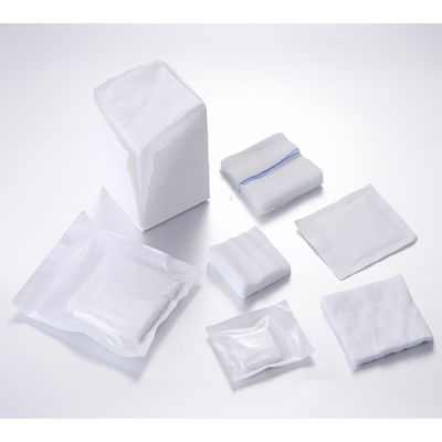 Disposable Medical Gauze Swab Non Sterile 4 Ply All Size Customed