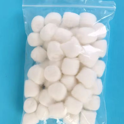 100% Pure Cotton 0.5G Cotton Ball Superior Asorbency With X-ray Absorbing Blood And Exudates