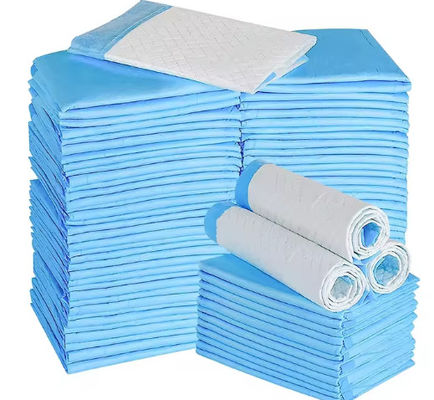 Leak Proof 56x65cm Incontinence Absorbent Urine Pad Adopting Breathable PE Film To Prevent Leakage