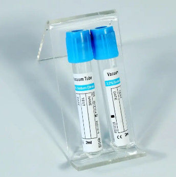 Blue Top PT Tube Sodium Citrate Tube Vacuumed Blood Collection Tube