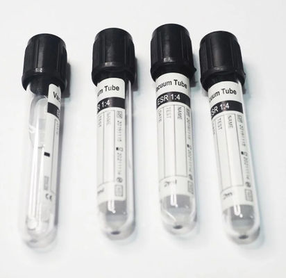 2ml Grass Black Top ESR Tube Whole Blood Collection Tube