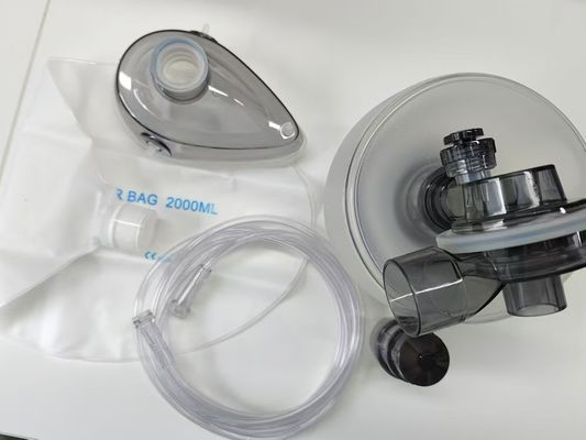 2000ml Adult Silicone Manual Resuscitator Breathing Bag Manual Resuscitator Artificial