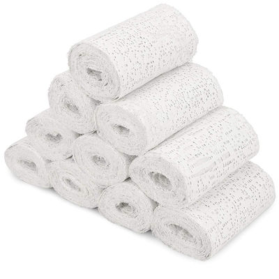 OEM White Plaster Elastic Plaster Bandage 7.5cmx2.75m Medical Polymer Materials & Products