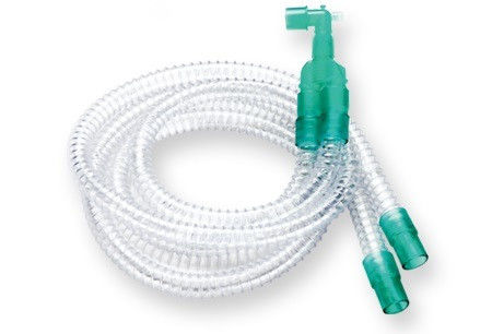 1.5m / 1.8m Disposable Reinforced PVC Anesthesia Circuirt For Adult / Pediatric Use