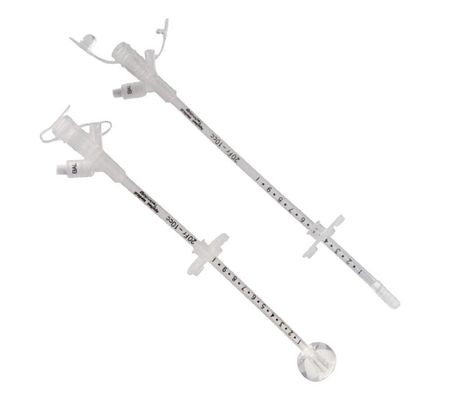 Medical Silicone Gastrostomy Feeding Tube PEG For Percutaneous Endoscopic Gastrostomy Different Sizes