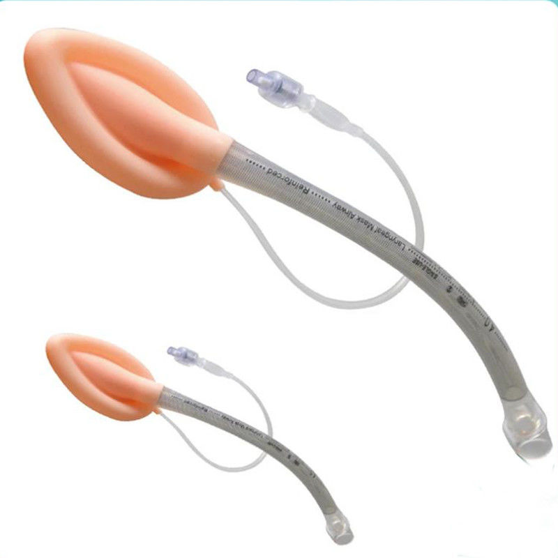Disposable Reinforced Flexible Silicone Airway And Laryngeal Mask For Anesthesia