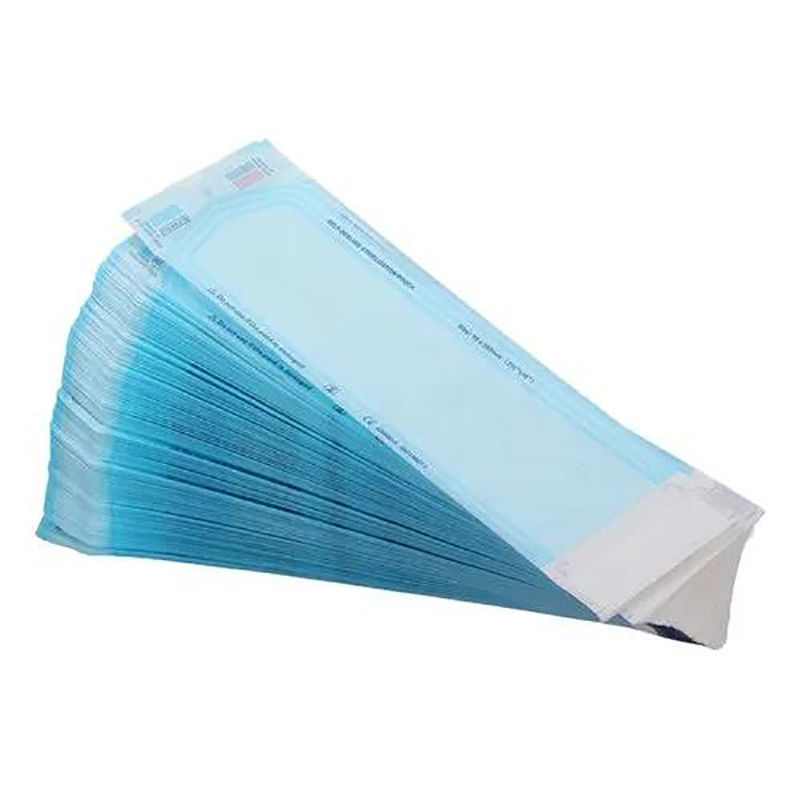 57mm*130mm Self-Sealing Sterilization Pouch Medical Sterile Packaging 3 Side Seal Pouch