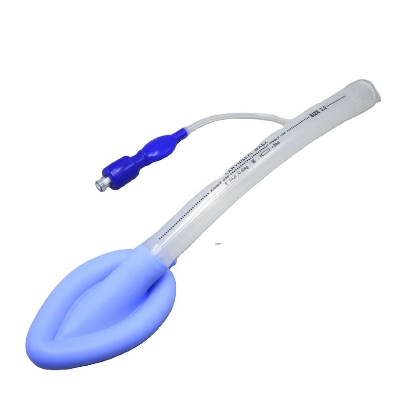 medical laryngeal mask airway Color-Coded Disposable Silicone Laryngeal Tube