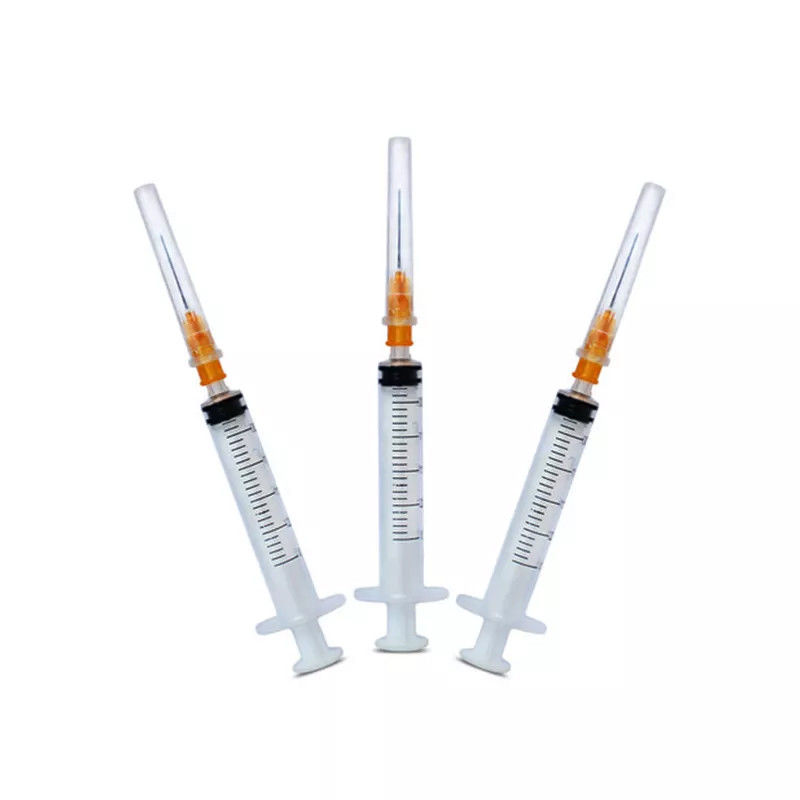 Hypodermic Injection Disposable Sterile Syringe 5ml Luer Slip Syringe With Needle