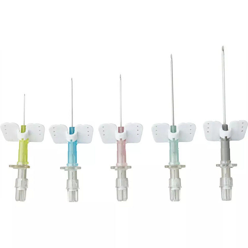 Disposable IV Cannula Intravenous Catheter With Injection Port 18G 20G 22G 24G