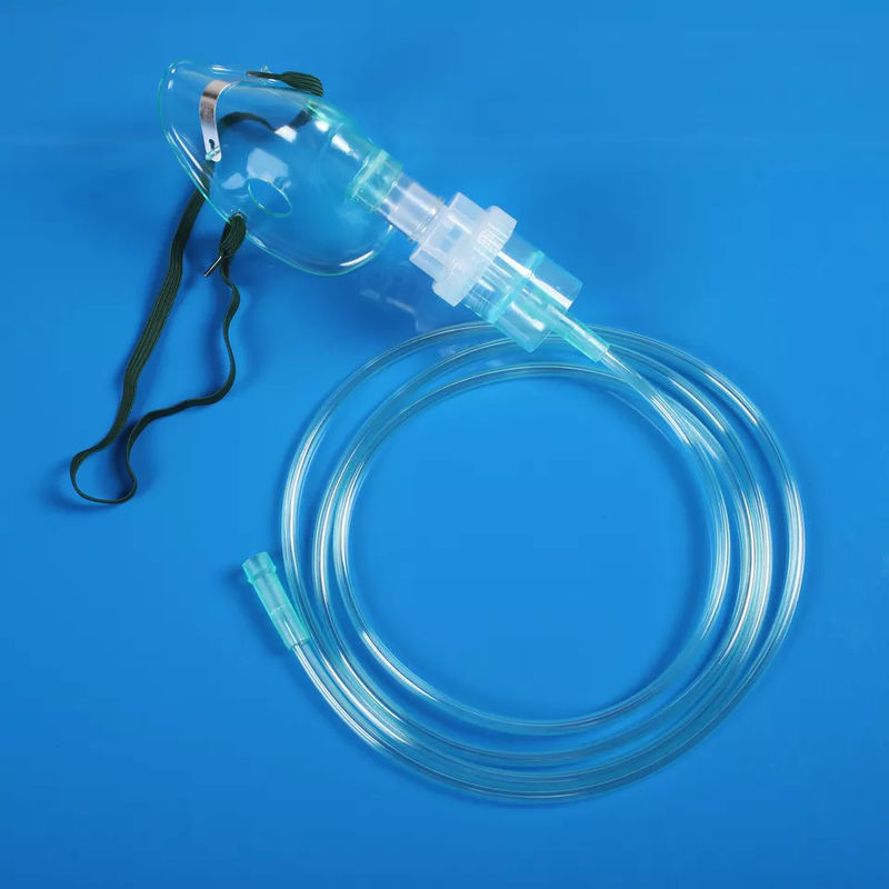 Pediatric Medical Oxygen Mask Disposable Oxygen Nebulizer Mask With Tubing