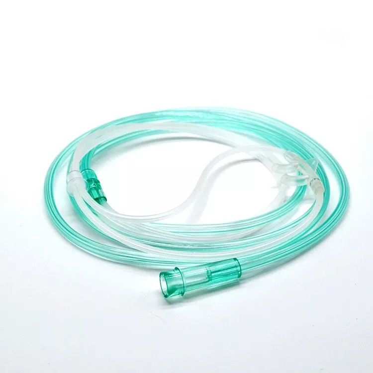 Disposable Medical O2 + CO2 Sampling CO2 Sampling Cannula Nasal Oxygen Cannula
