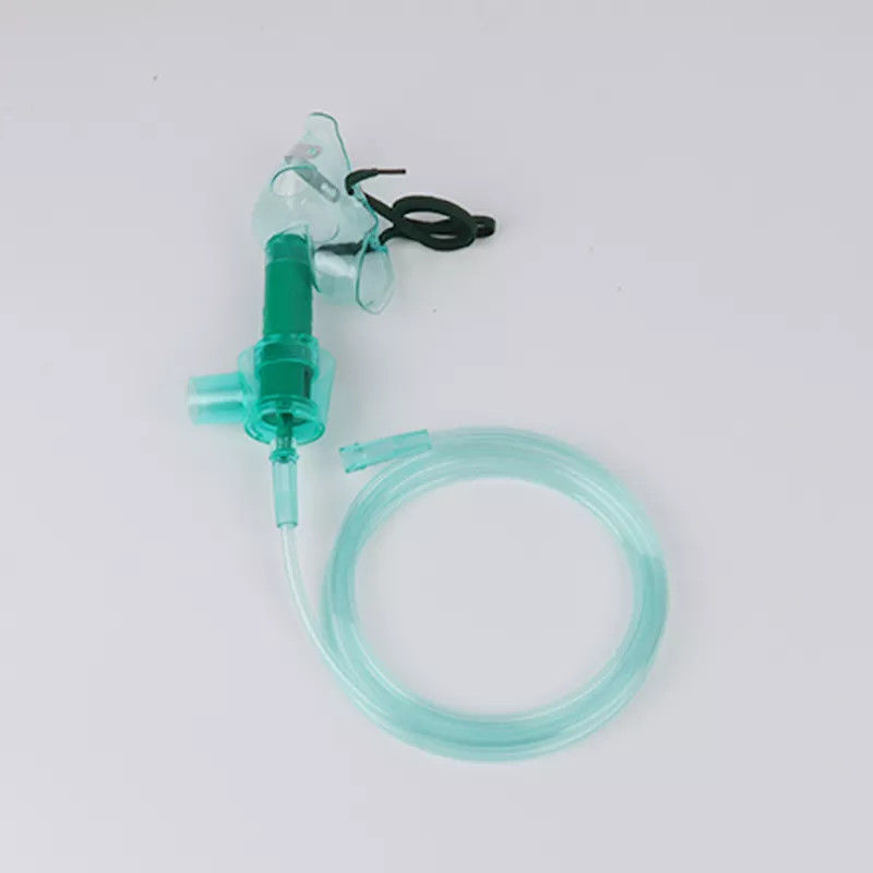 Medical Venturi Oxygen Mask With Different Color Diffuser For Curing Pneumonia