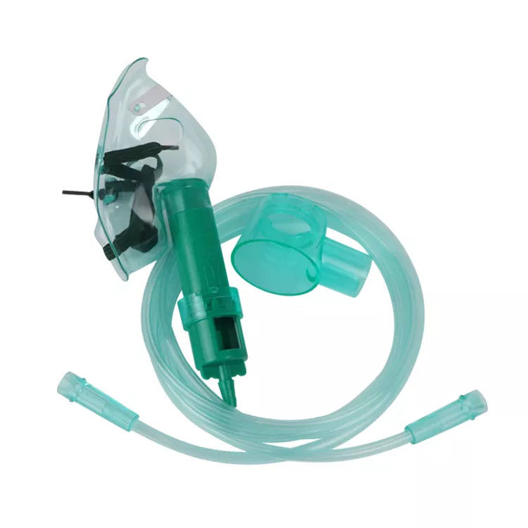 Medical Venturi Oxygen Mask With Different Color Diffuser For Curing Pneumonia