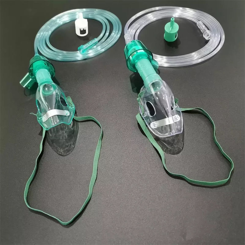 PVC Disposable Medical Multi-Vent Portable Oxygen Mask Adjustable Venturi Mask