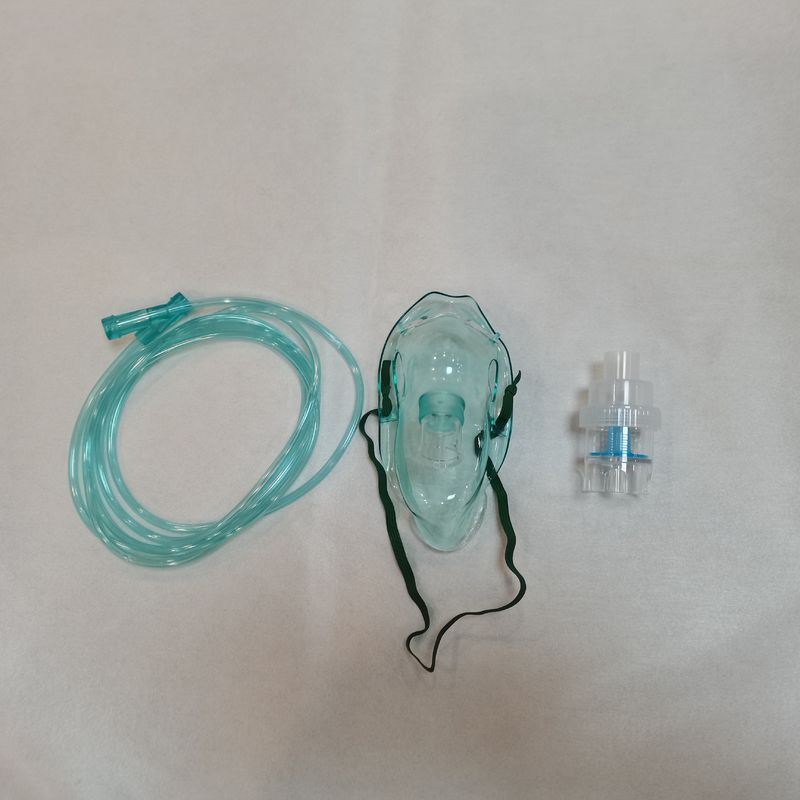 Nebulizer With Aerosal Mask With Swivel Connector For Adult And Children Easy-seal Threaded Cap And 6cc/8cc Capacity Jar