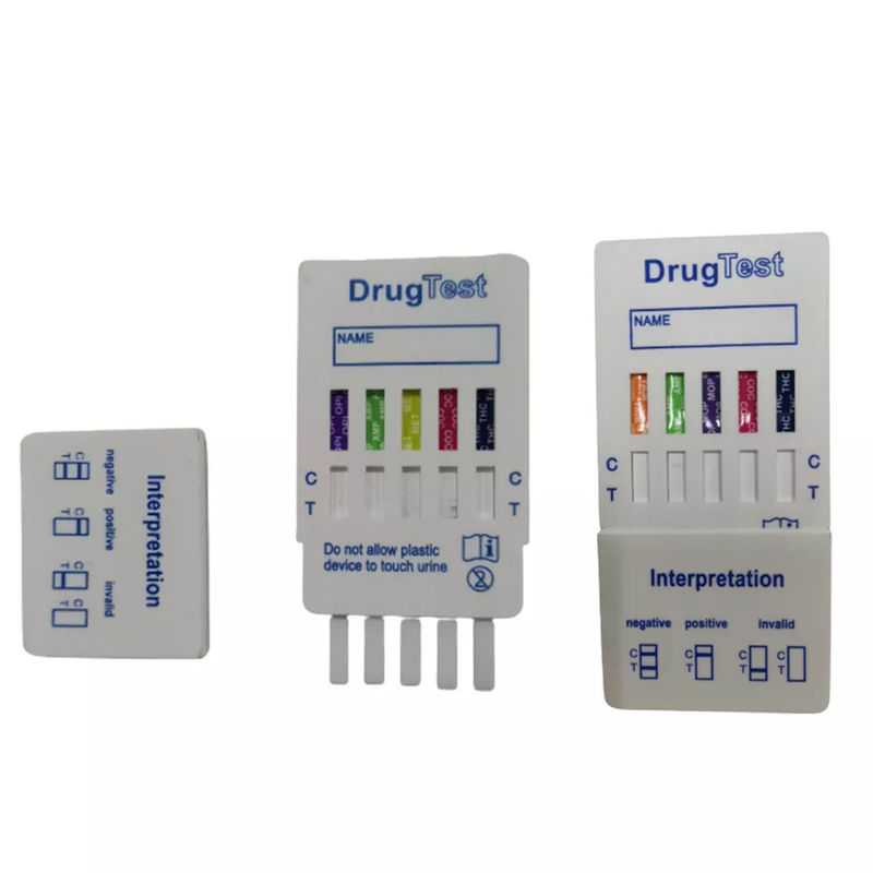 Drugtest Card IVD Test Strip Multi Drug Abuse Test Rapid Urine Multi Panel Drug Test Card