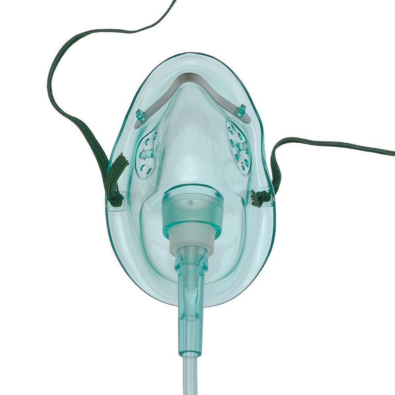S / M / L /  XL PVC Portable Oxygen Mask Disposable Medical Oxygen Face Mask
