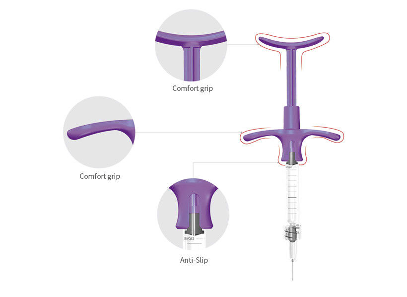 Disposable Cosmetic Beauty Syringe For Hyaluronic Acid Fillers Injection