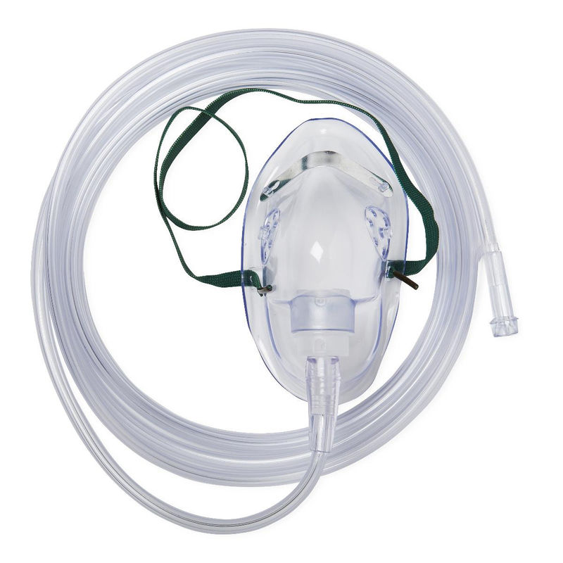 Medium Concentration Oxygen Mask With 2m Tube XS/S/M/L/XL Portable Medical Single-use PVC
