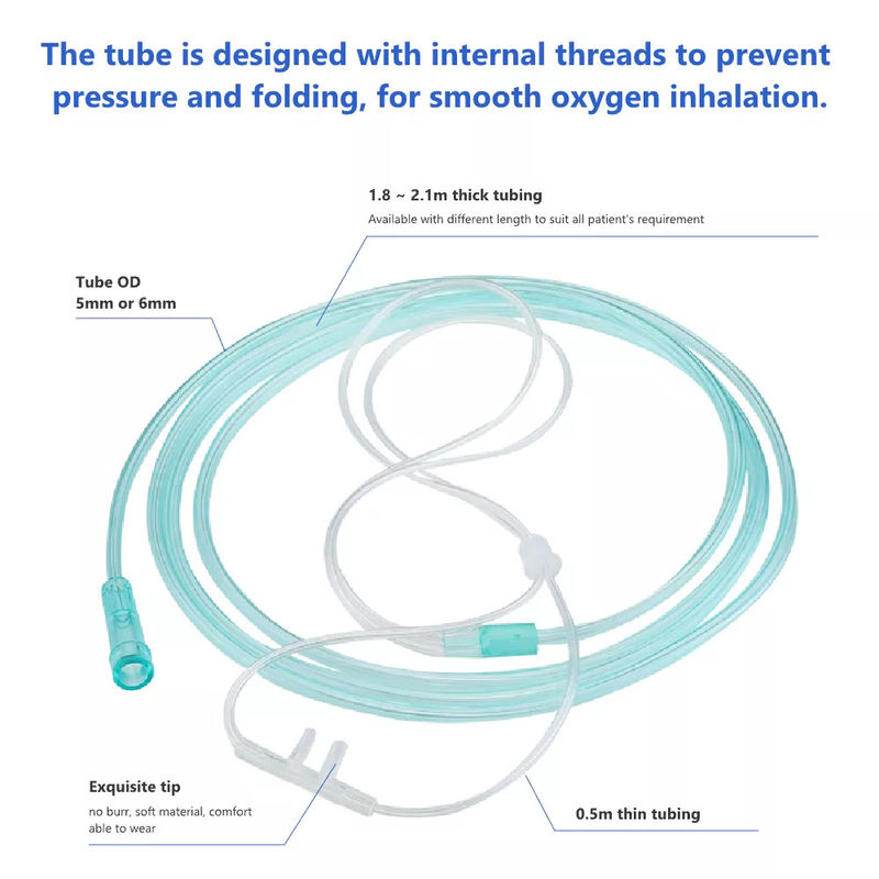 Nasal Oxygen Cannula Medical Disposable Oxygen Tube For Infants Children And Adults
