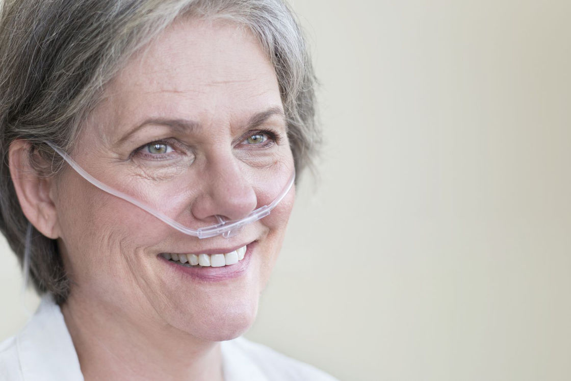 Disposable Standard Curved Flared Soft Medical Nasal Oxygen Cannula