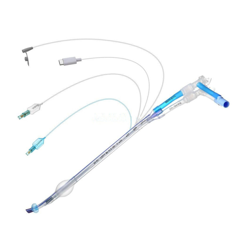 Disposable Medica Visual Double Lumen Et Endotracheal Tube With Camera Elastic Material