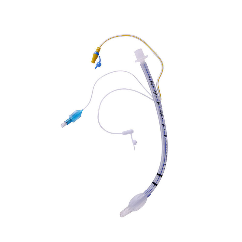 Hospital Medical Cuffed Reinforced Drug Injectable Endotracheal Tube With Suction Tube