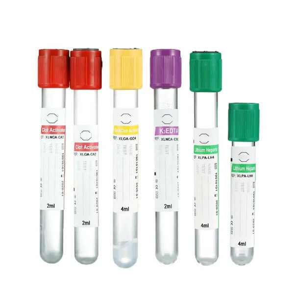 Disposable Gel&Clot Activator Tube PET or Glass Vacuum Blood Collection Tube