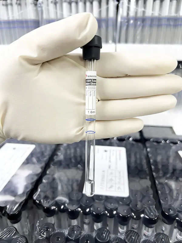 Sterilized Vacuum Blood Collection ESR Tube Disposable Medical Products