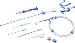 CE CVC Central Venous Catheter Kit 16FR Double Lumen Cvc Central Catheter Simple Kit