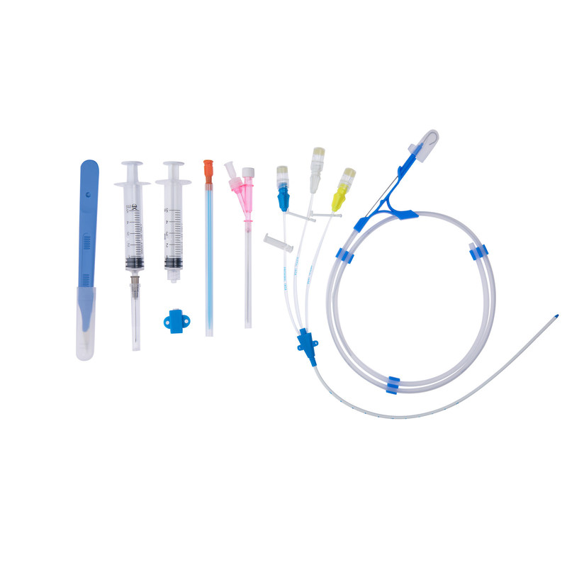 CVC Central Venous Catheter Set Triple Lumen CVC Kits Disposable