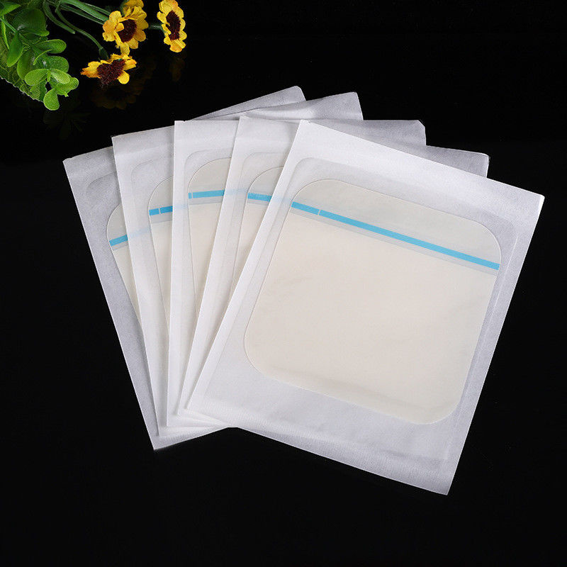 Waterproof PU Film Adhesive Wound Dressing Soft Sterile Easy To Peel