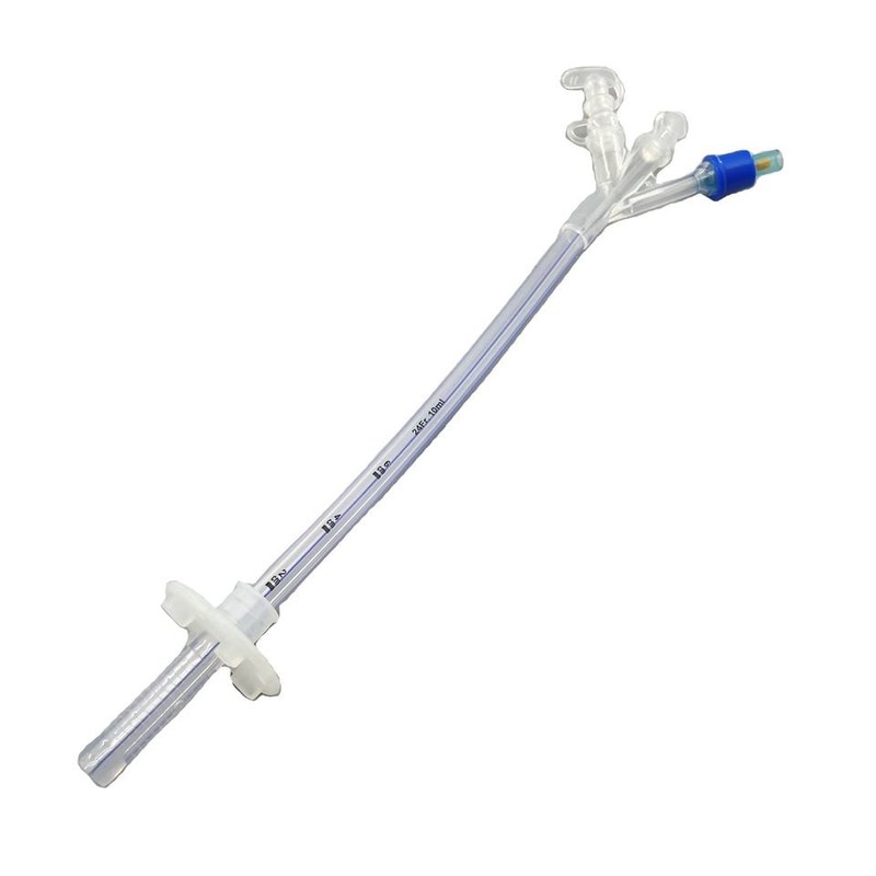 18Fr Gastrostomy Feeding Tube Easy Stoma Depth Measurement 3 Way For