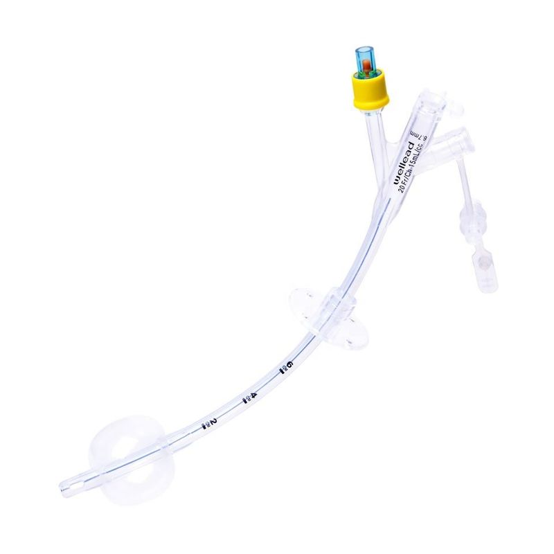 18Fr Gastrostomy Feeding Tube 3 Way For Long Time Enteral Nutrition