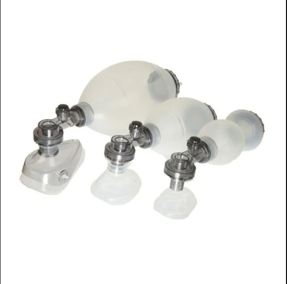 Silicone Manual Resuscitator Ambu Bag Resuscitator For First Aid Training Resuscitation Adults And Children