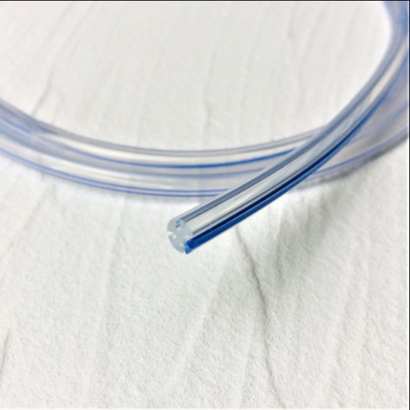 Hubless Medical Silicone Round Channel Fluted Drains Catheter Round Drainage Round Perforated Drain Tube