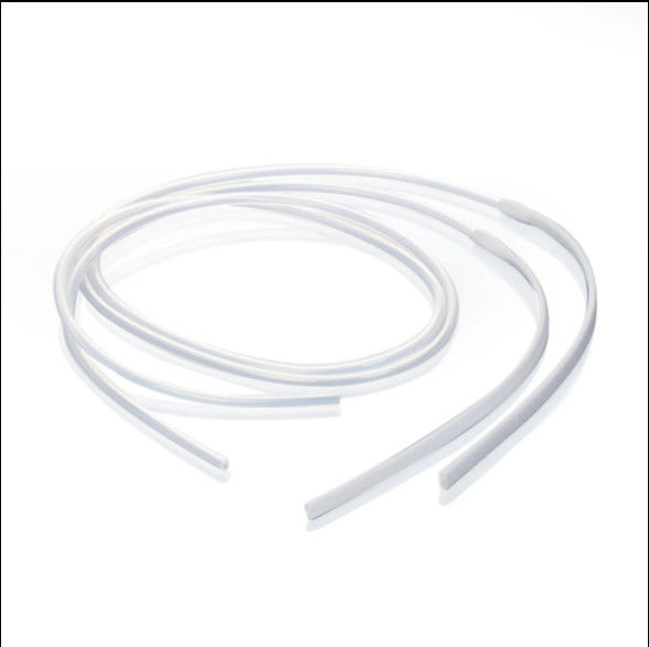 Medical Silicone Round Channel Fluted Drains Biocompatible Flexible Efficient Drainage